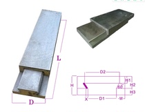 Guide rail drag cast iron one-word operating slot support rod dovetail slider plate linear slide module handwheel workbench without plate