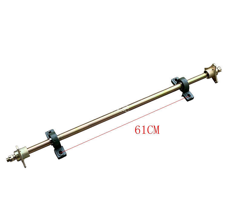Modified four-wheel beach vehicle accessories, go-kart 1m rear axle, DIY trailer hitch suspension strap 6inch tires