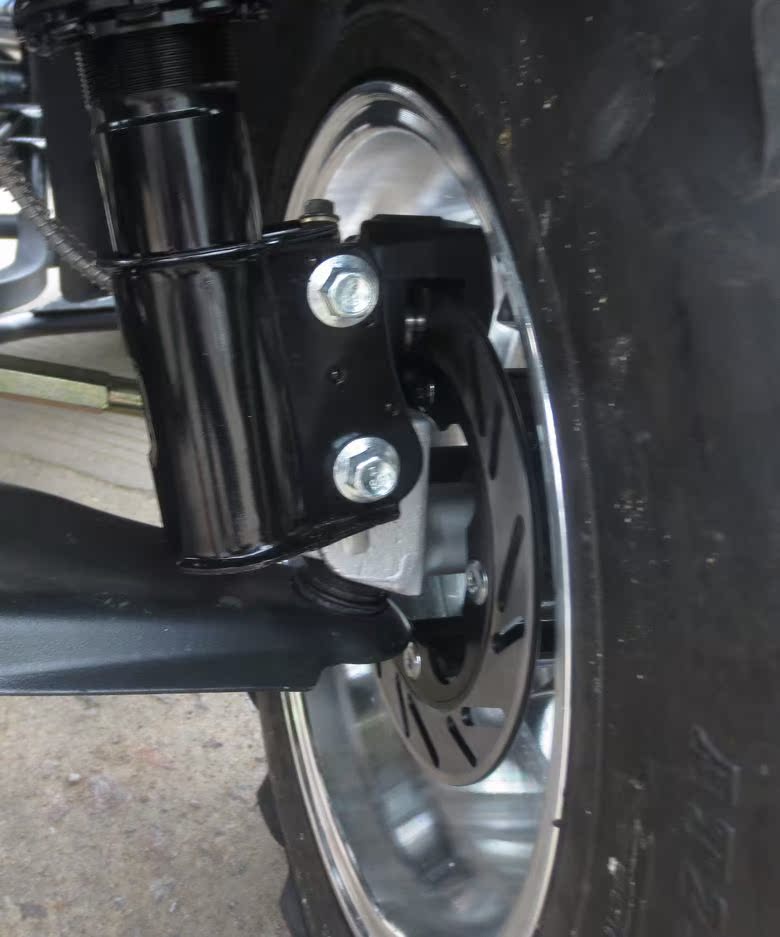 Đèn lưới đôi Zongshen 250CC làm mát bằng nước Longding lớn Hummer ATV Trục truyền động vi sai Bánh xe nhôm 12 inch xe moto cho bé