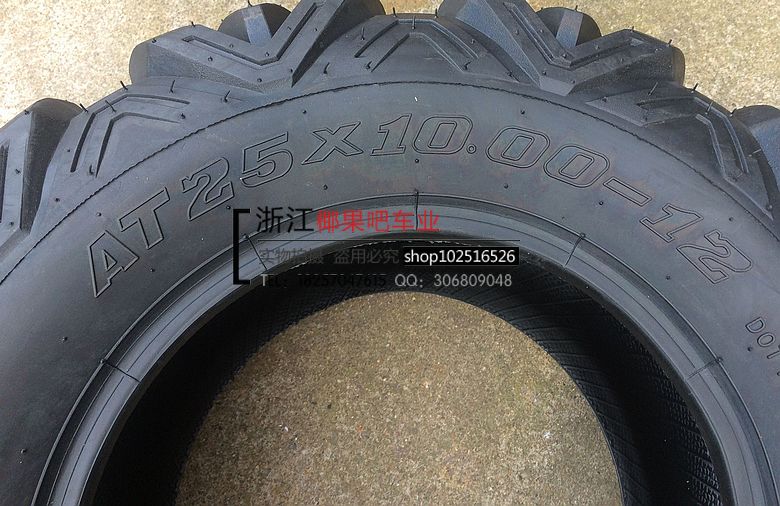Phụ kiện xe mô tô ATV 25X10-12 25X8-12 inch Một mẫu lốp xe địa hình có thể được trang bị bánh xe - Vành xe máy vành xe cub