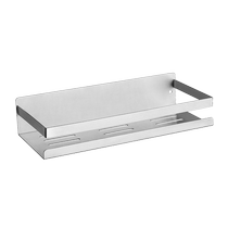 Length 20cm 23 28 bathroom kitchen rack wall free punching wall-mounted 304 stainless steel storage rack