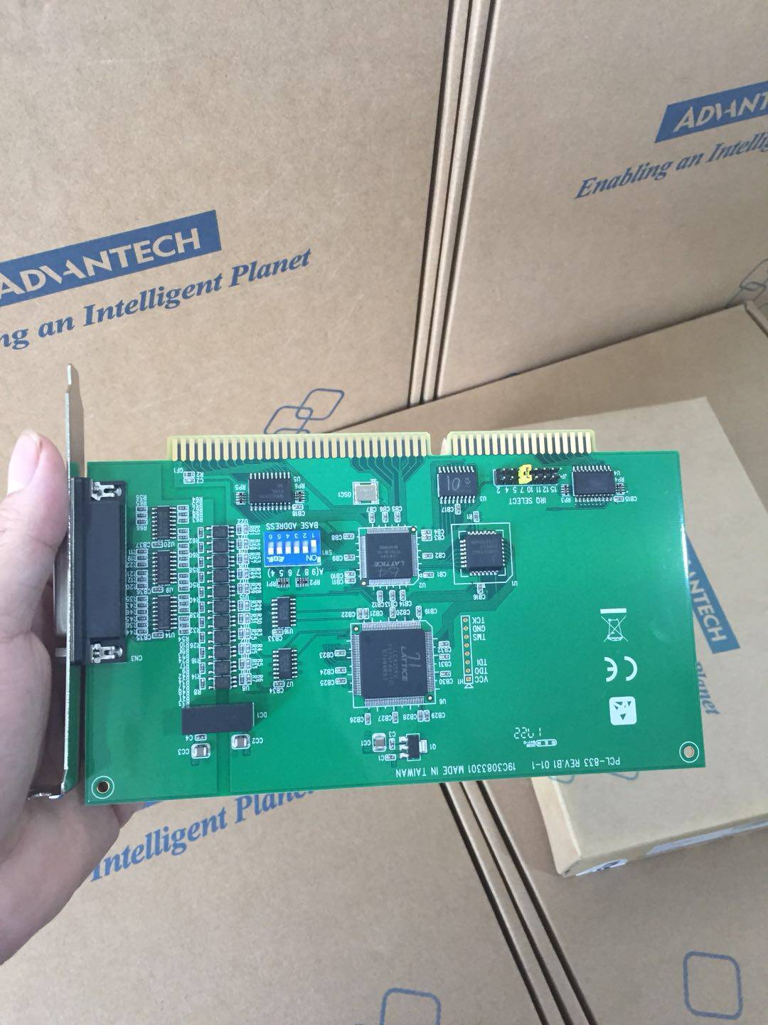 Advantech PCL-833-BE Three-axis quadrature encoder Counter card 4-level digital filter