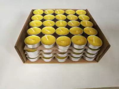 Butter lamp 4 hours 100 smokeless ghee candle for lamp Buddha lamp Buddhist supplies