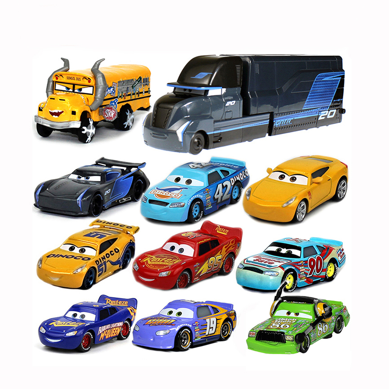 Black Storm Jackson Cool Sister Cars and Trucks Alloy Car Model Fire Truck Little Red Children's Toy Car