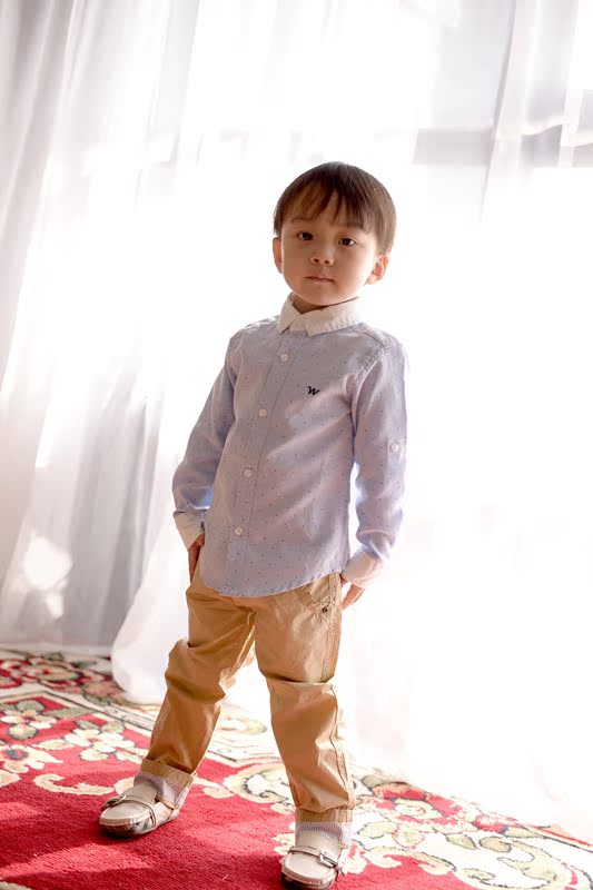 Chemise garcon à manche longue - Ref 2075804 Image 6