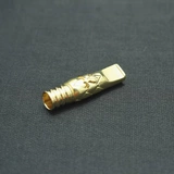 Медный металлический чемодан, мундштук