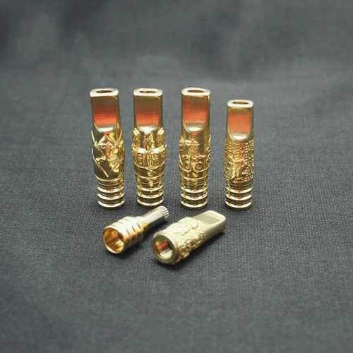 Медный металлический чемодан, мундштук