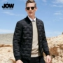 JOW Joe Wo xuống áo khoác nam ngắn giản dị màu áo mùa đông kinh doanh thời trang cổ áo bóng chày áo khoác bomber