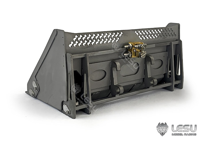 LESU 1/14 Laderschaufel-Ersatzteil für Aoue Skid-Steer I6S ferngesteuertes Auto, Metall-Ersatzteile für A0008/B0008, Jungenspielzeug – Detail 4