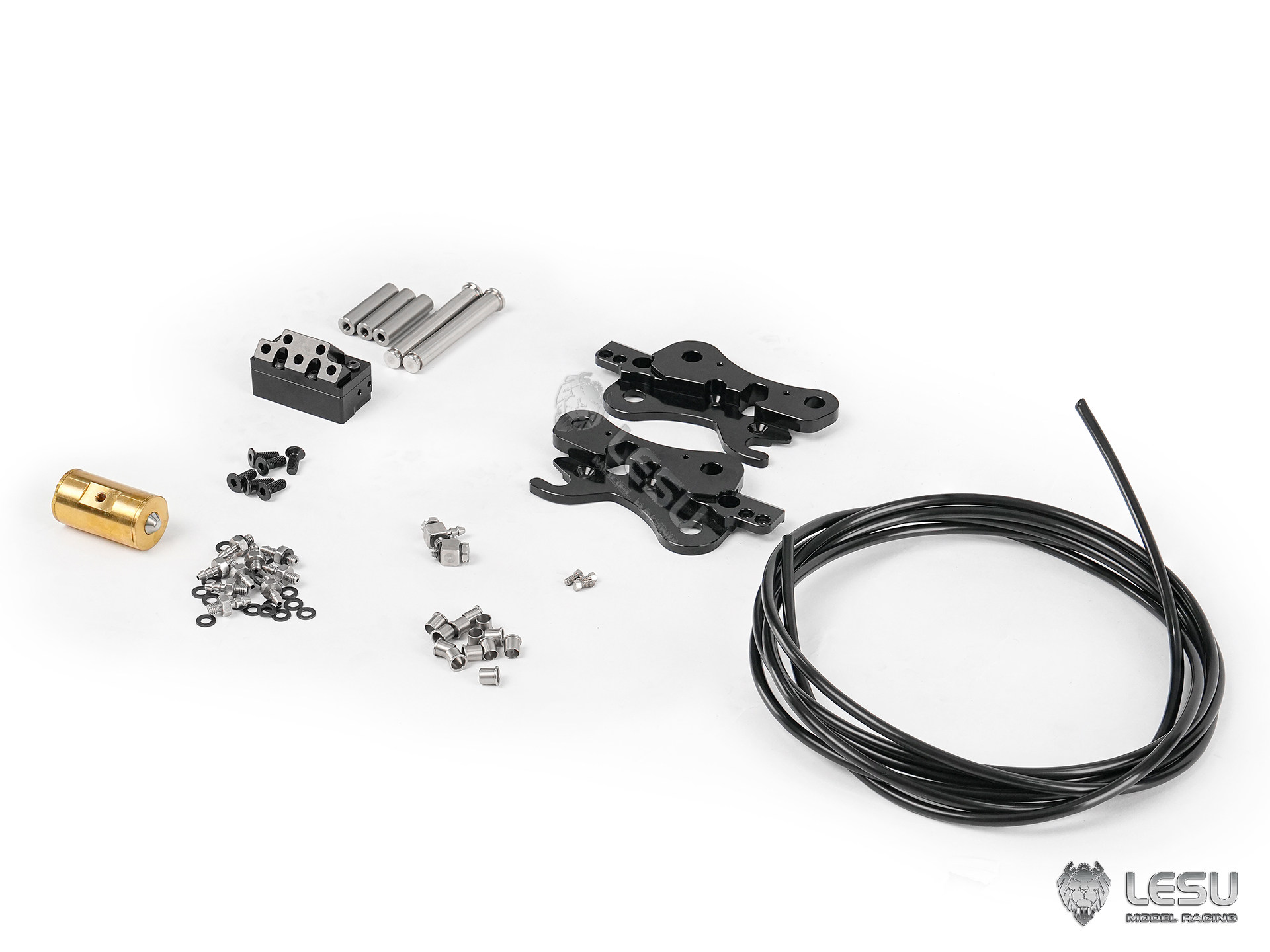 LESU Metall-Schnellkupplungsteile für 1/14 Typ B Zubehör, universelle Schnellkupplung für Bagger AT-C0096 – Detail 5