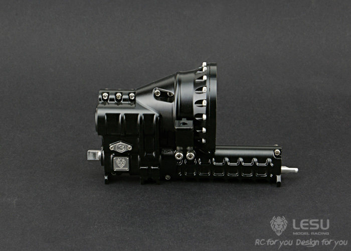 LESU 3-Gang-Planetengetriebe 1/14 RC Traktor-LKW-Modell für Tamiya Outdoor-Spielzeug – Detail 13