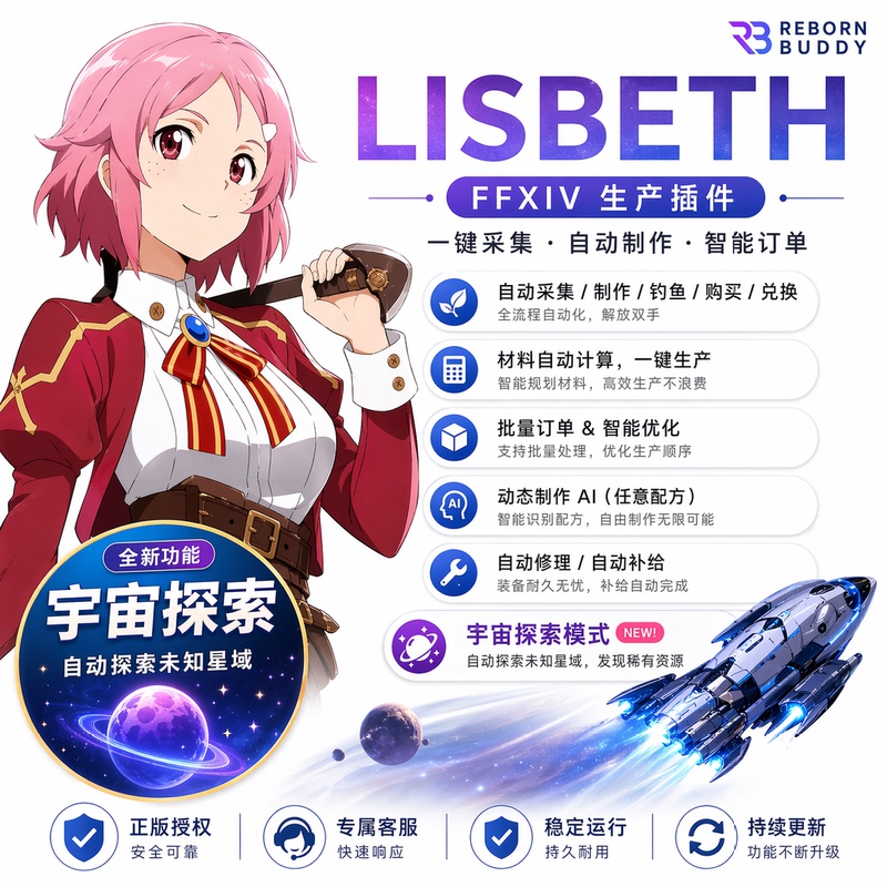 Ff14 Final Fantasy 14 Production Ffxiv Auxiliary Script Lisbeth Half-Year Card Production Collection Mode