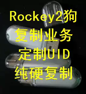 Flying integrity Rockey2 dongle replication business custom UID pure hard copy support upgrade