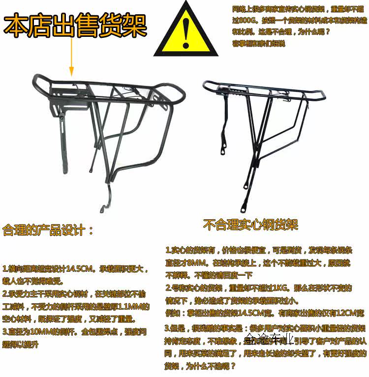 Porte-bagages pour vélo - Ref 2415032 Image 5