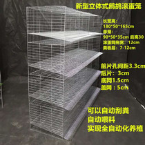 Zhiangs new three-dimensional Partridge egg cage can automatically clean manure multi-layer automatic breeding cage