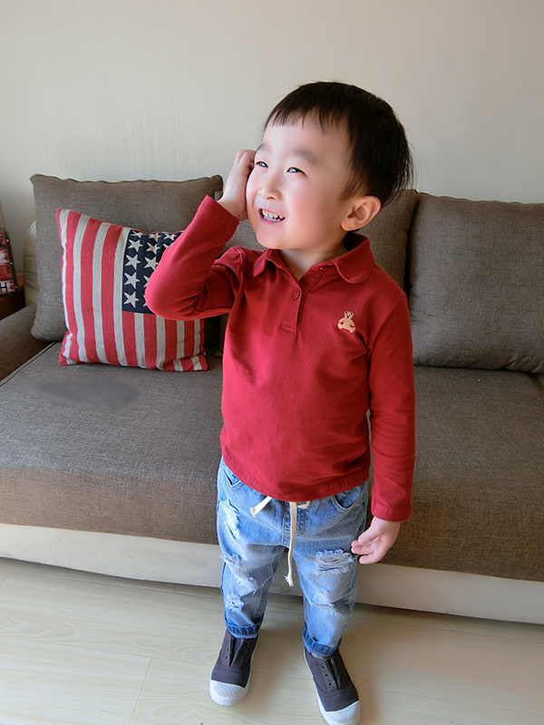 Chemise garcon à manche longue - Ref 2075838 Image 18