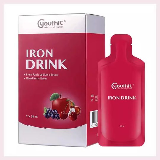 Youthit/优思益补铁口服液铁饮元气包成人备孕孕妇第三代新型铁