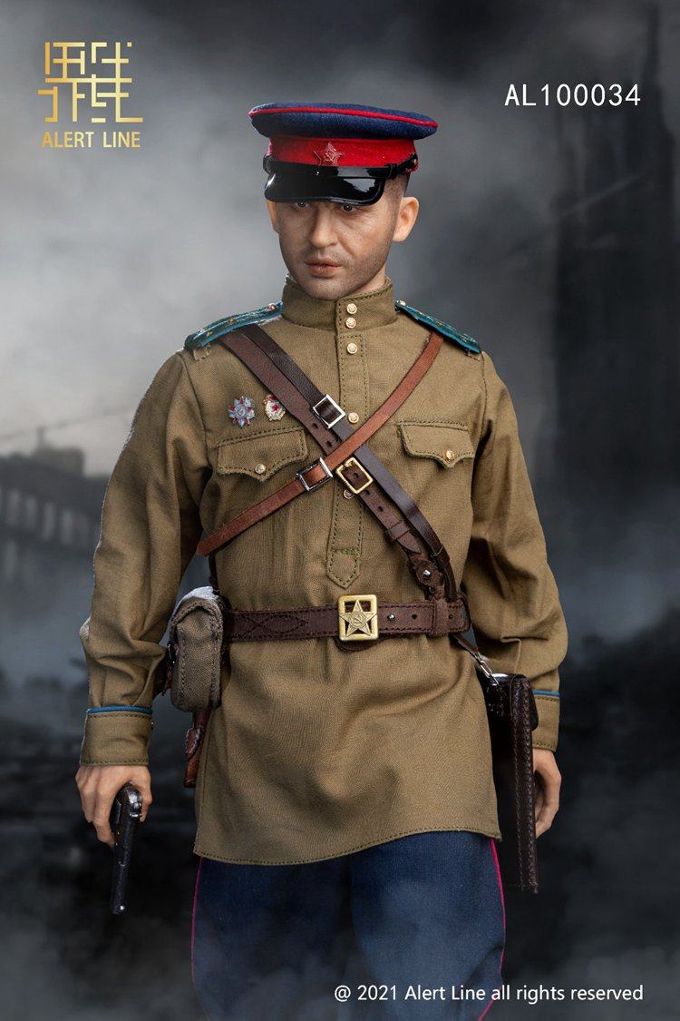 1/6 Scale Alert Line AL100034 1/6 WWII Soviet NKVD Officer Action