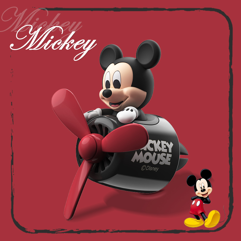 Disney Zootopia Mickey Car Air Freshener Car Vent Decoration Car Interior Small Airplane Ornament