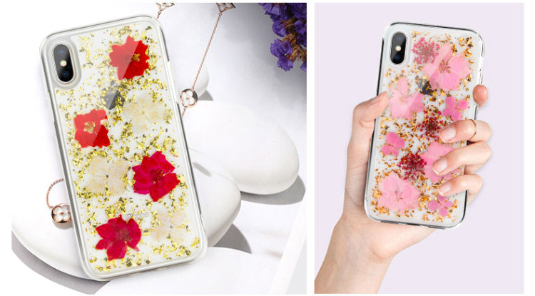 SwitchEasy Flash Shockproof Glitter Case Cover for Apple iPhone X/8 Plus/7