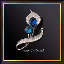 Na Lidado tulips upscale luxurious flowers breast with brooch breasts and women upscale Korea luxurious elegance