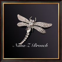 Na Ridodo Dragonfly Brooch 100 Hitch A Water Drill Donna Clothing Decoration Badges Women Upscale