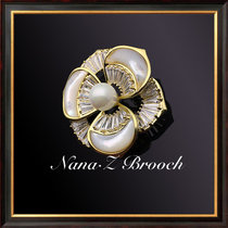 Na Ridodo Brooch 100 Hitchhiking Lavish Chest Flower Accessories Suit Mother Bay