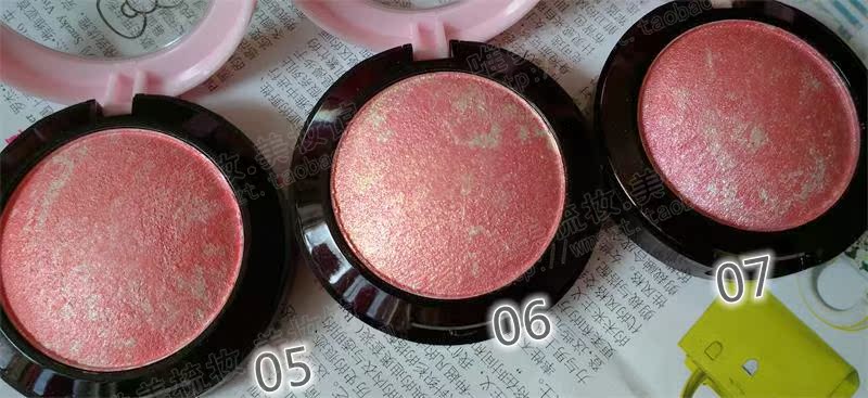 Counter chính hãng Shani thơ ảo tưởng má hồng Rouge bột nở bột phấn tinh tế ánh trang điểm nude tự nhiên bảng má too faced
