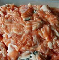 5kg of Norwegian salmon leftover natural homemade fresh dog food cat food (pure meat and fish oil)