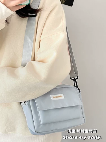 Японская трендовая универсальная сумка на одно плечо для отдыха подходит для мужчин и женщин, в корейском стиле