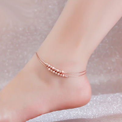 Bracelet de cheville Femme OTHER   en Argenterie - Ref 3101486 Image 4