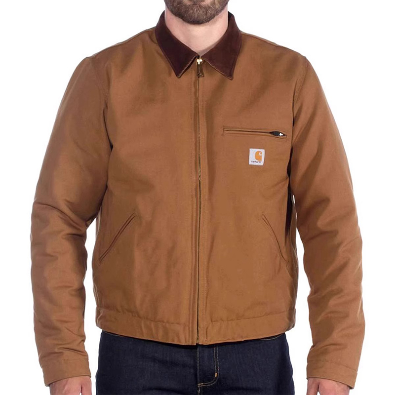 Carhartt 103828 American-Style Detroit Canvas Blanket Shirt Durable Workwear Jacket