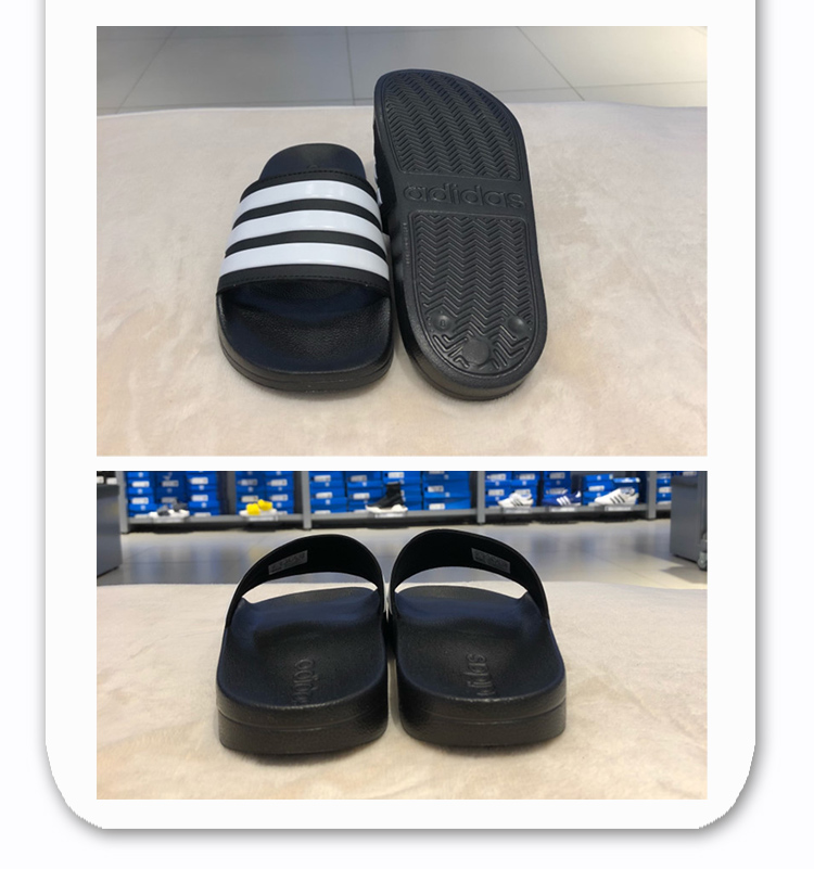 [Miss King] Giày nam mùa hè Adidas 2018 cho nữ dép xỏ ngón nam