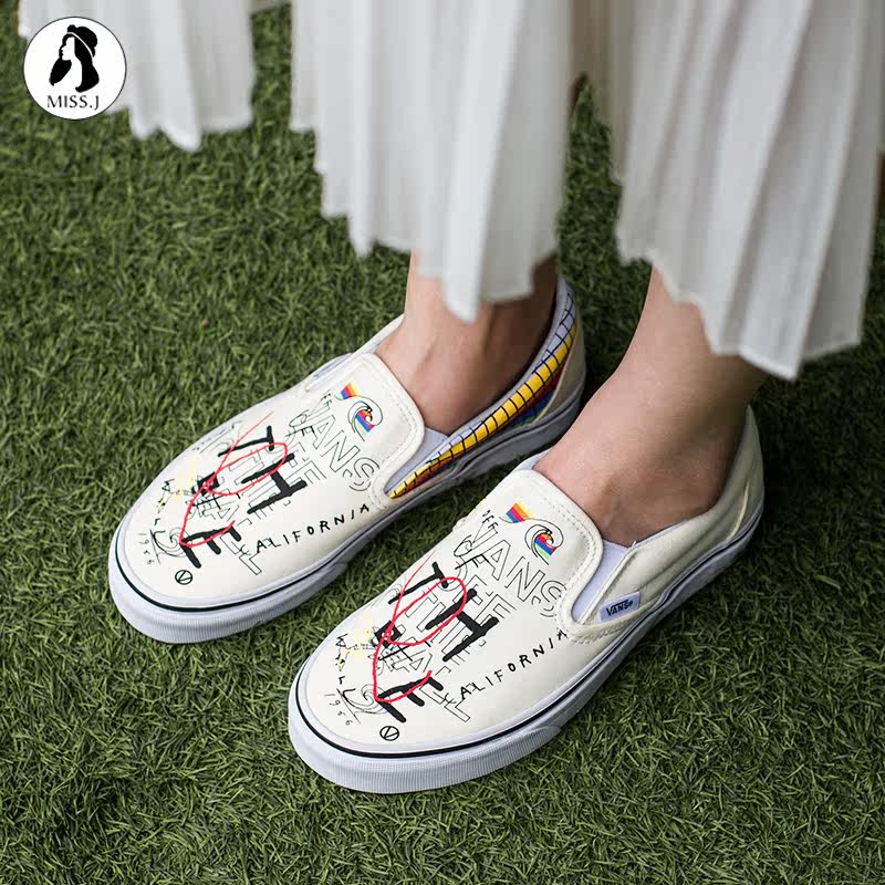 graffiti on vans shoes