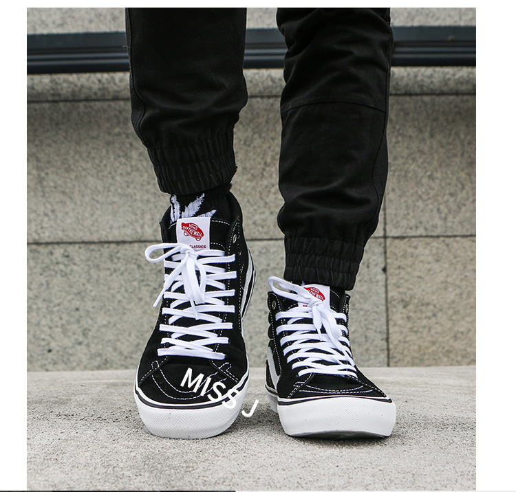 Miss Jin VANS SK8-HI PRO cổ điển cao giúp giày skate trung tính Giày nam nữ VN000VHGY28 - Dép / giày thường giày thể thao nữ giá rẻ