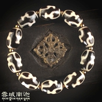 Collection-natural genuine products Pulp Oil Moisturizing Full Zhu Sand Horseshoe Veins to Pure Treasure Bottle Old-Bead Bracelet