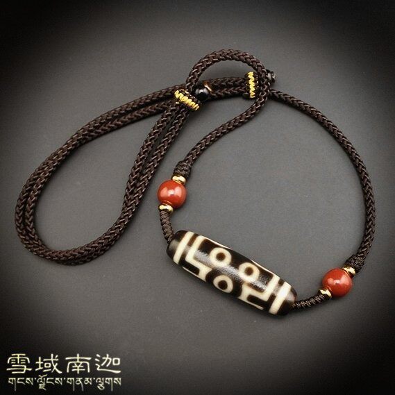 Tibet Tianzhu natural real tasts full of sand high oil moisturizing up to pure seven eyes Old days beads cross collarbone pendant necklace