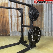 Net Weight 25KG Fitness Double Bar Indoor double bar Bar Bell Rack Double Bar Arm Flexor thickened reinforced Russia-quite bracket