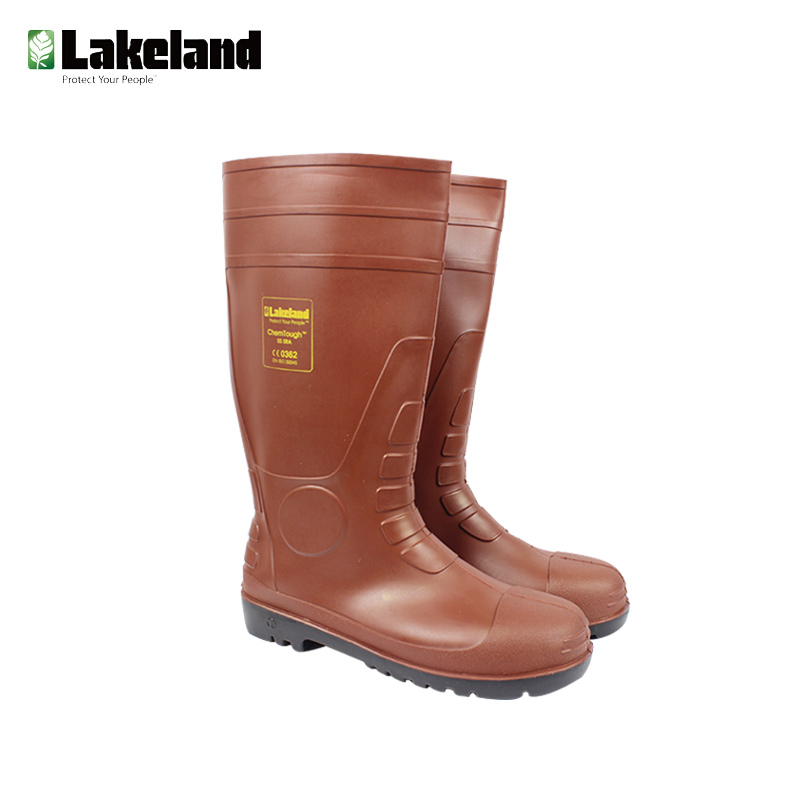 Rekland R-2-49 corrosion protection safety boots oil resistant and acid-resistant pH resistant boots PVC material