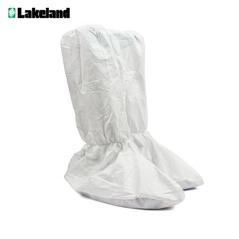 Rekland Max AMN905 disposable protective boot sleeve PVC anti-chemical boot bottom ankle in rubber closing