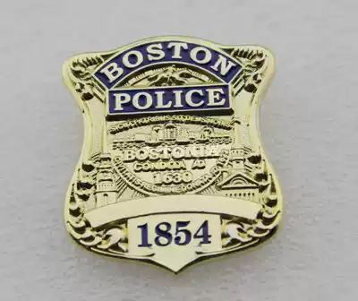 Metal badge USA BOSTON brooch BOSTON Chapter