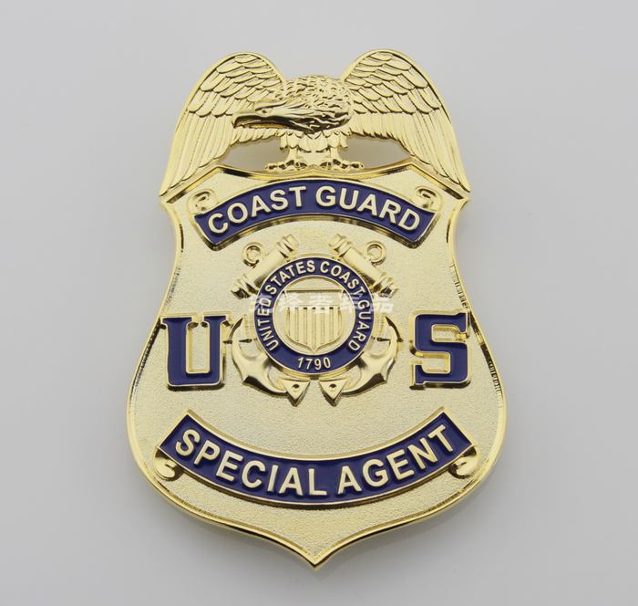 United States Coast Coast Coast guard metal badges