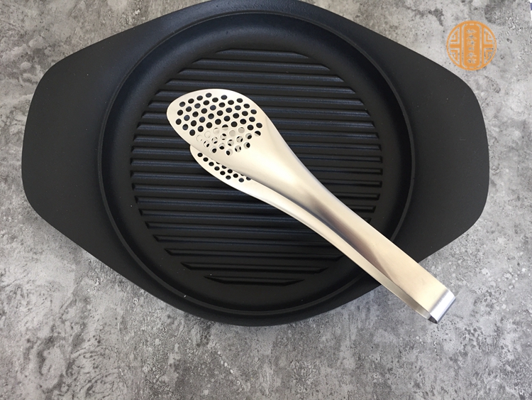 Japanese imported Yanagisangi stainless steel Food clip steak grill clip pasta clip Baking clip kitchen clip