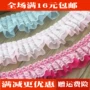 5CM đôi ren xếp li ren DIY DIY tiara phụ kiện trang trí phụ kiện quần áo phụ kiện ren hoa sen ren - Phụ kiện tóc băng đô nữ