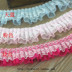 5CM đôi ren xếp li ren DIY DIY tiara phụ kiện trang trí phụ kiện quần áo phụ kiện ren hoa sen ren - Phụ kiện tóc phụ kiện tóc hàn quốc Phụ kiện tóc