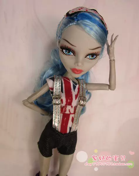 Monster High Одежда Monster HIGH Monster High Zombie Penal Doll Маленькое платье