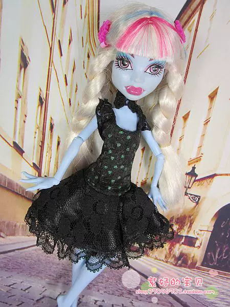 Monster High Одежда Monster HIGH Monster High Zombie Penal Doll Маленькое платье