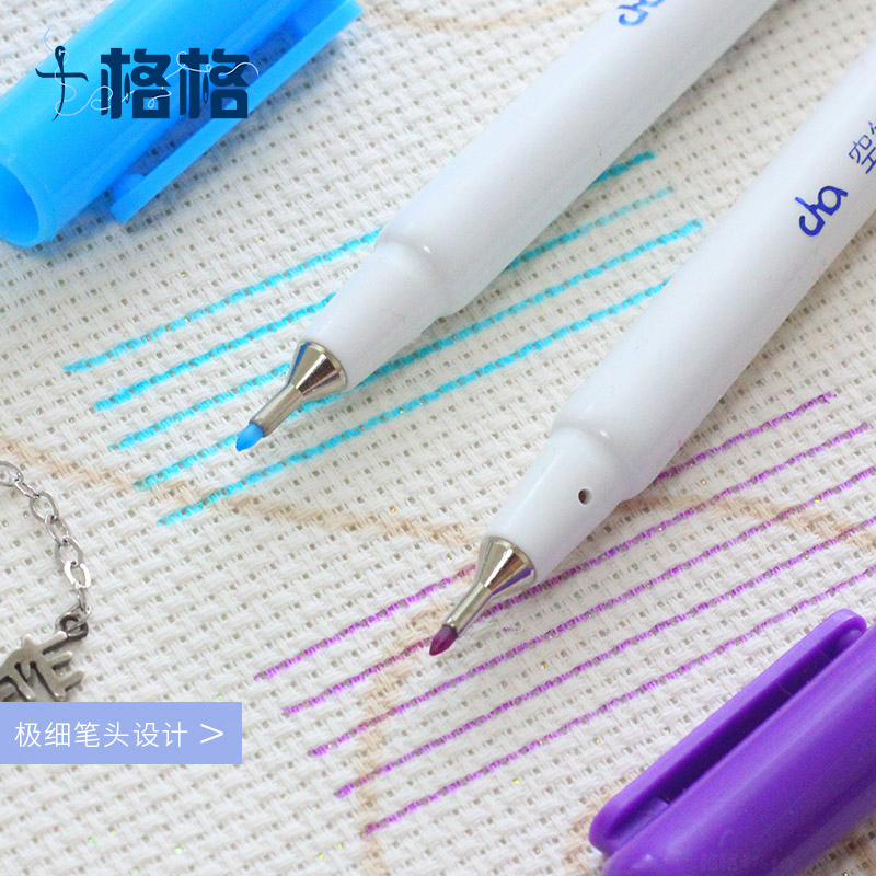 Japan imports CHA Water soluble pen gas Pen Embroidery Cross Stitch tool High ct cloth See water as a solution to choose one