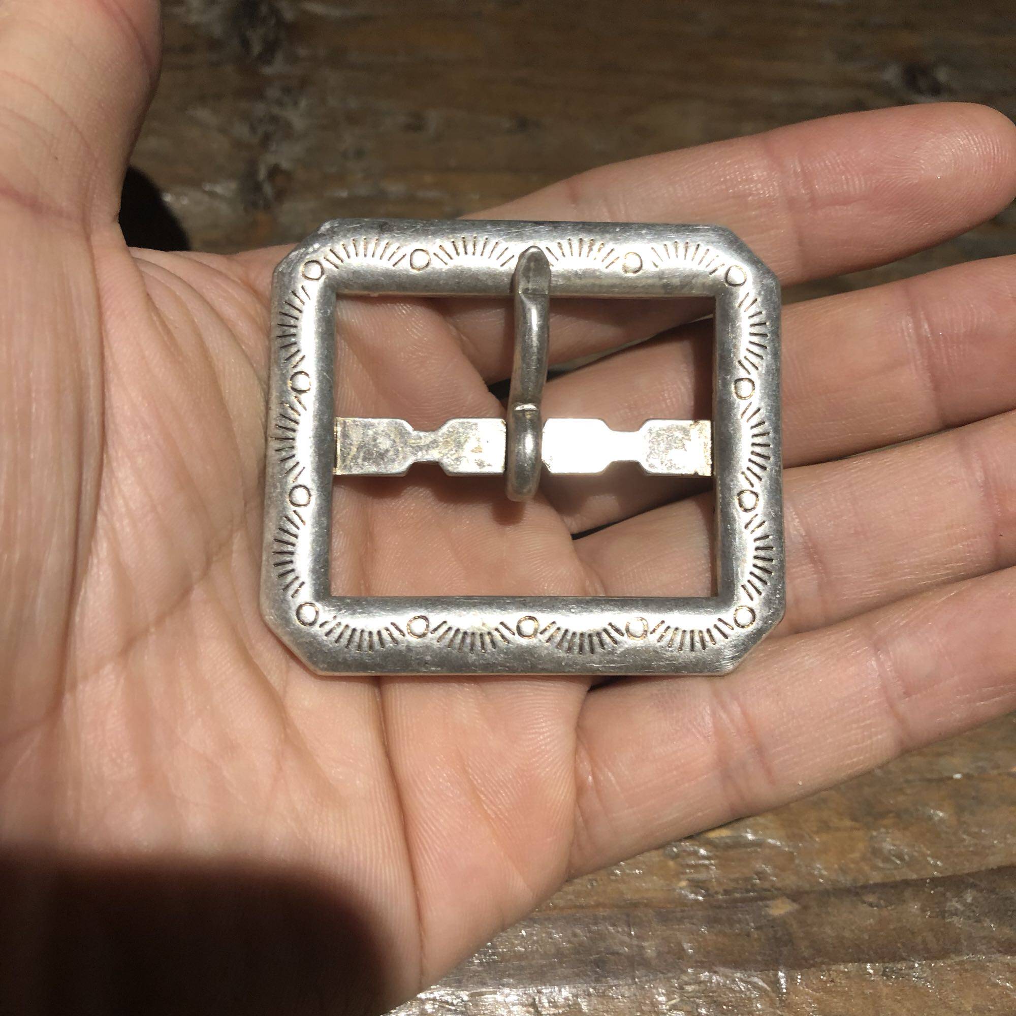 New leather head pure copper silver plated carved inner diameter 40mm 2020 new