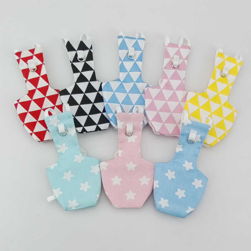 Chest Buckle Type Parrot Diaper Stereo Fixed Shoulder Strap Large Capacity Poop Diaper Clothes Black Phoenix Peony Tiger Skin